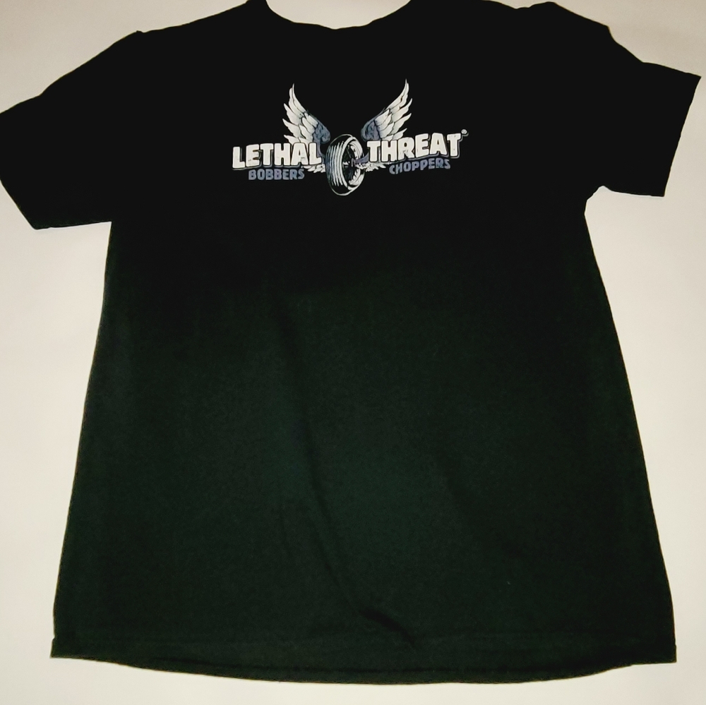 Leathal Threat bombers choppers tee